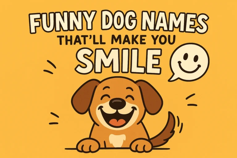 50+ Funny Dog Names That’ll Make You Smile